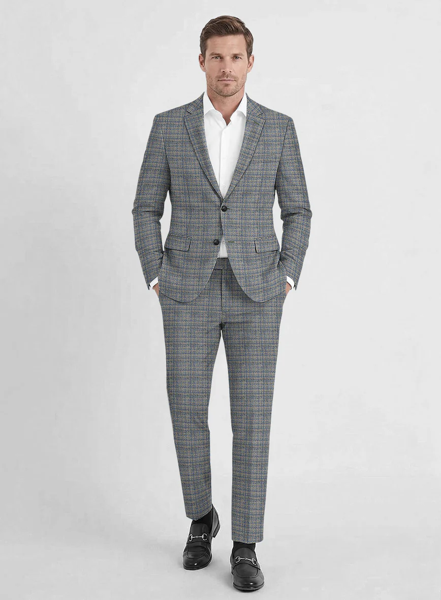 Italian Wool Trama Riga Suit - Image 6