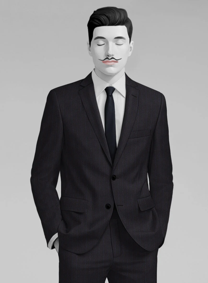 Italian Wool Trenier Suit - Image 2