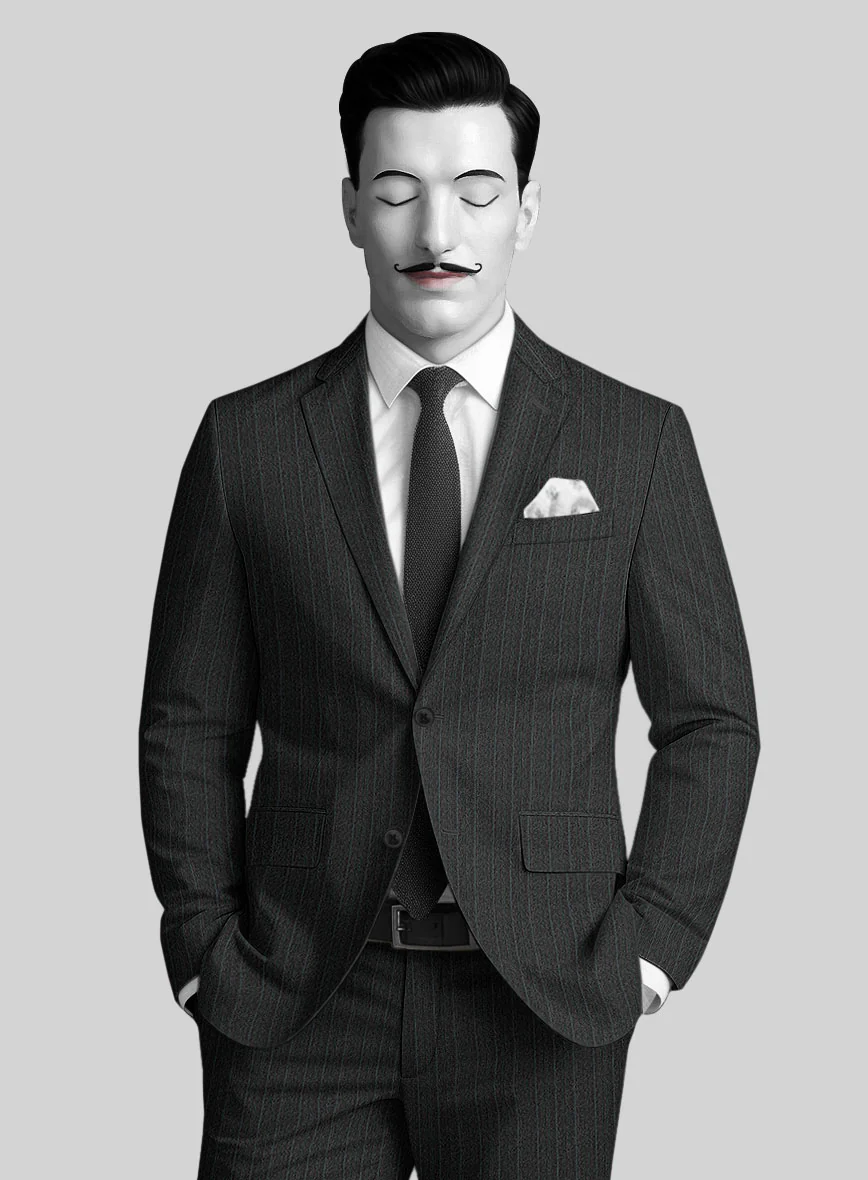 Italian Wool Trevalo Suit - Image 3