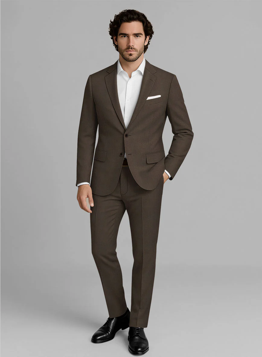 Italian Wool Twill Ismar Suit - Image 6
