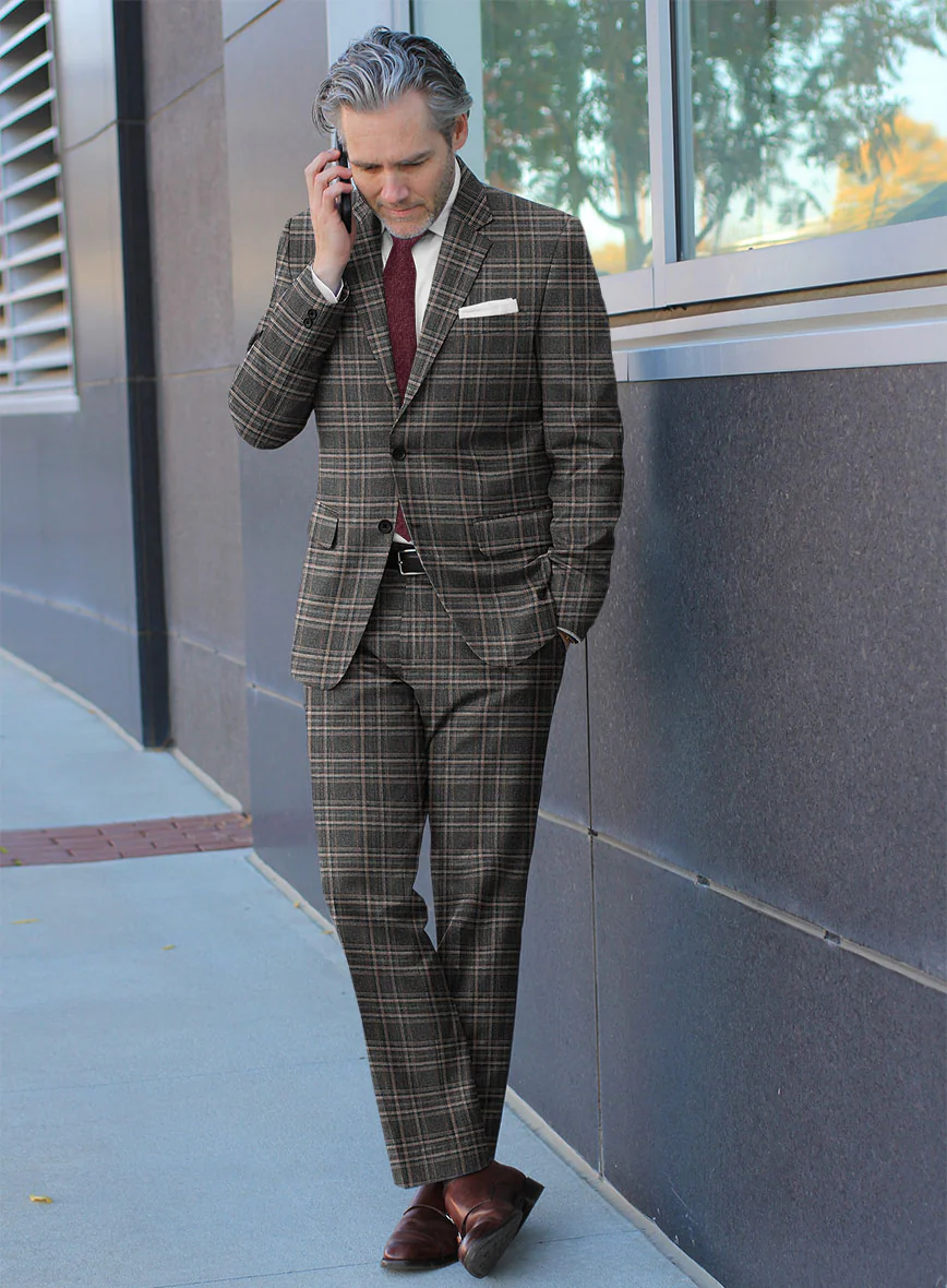 Italian Wool Valza Suit - Image 3