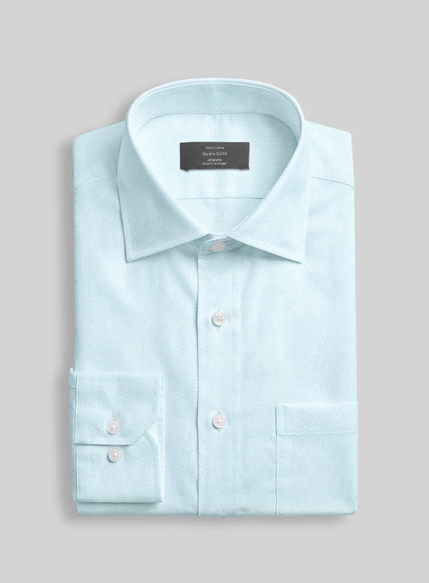 Italian Zephyr Weave Shirt - Image 2