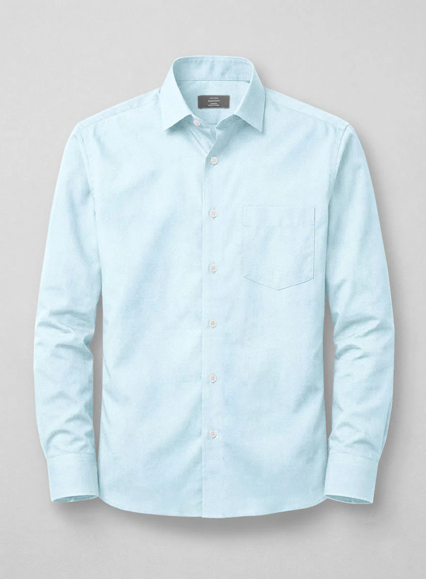 Italian Zephyr Weave Shirt - Image 3