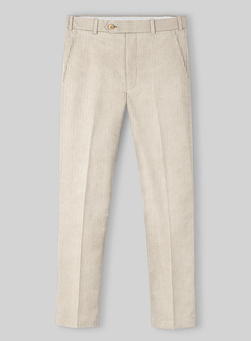 Ivory Corduroy Suit - Image 4