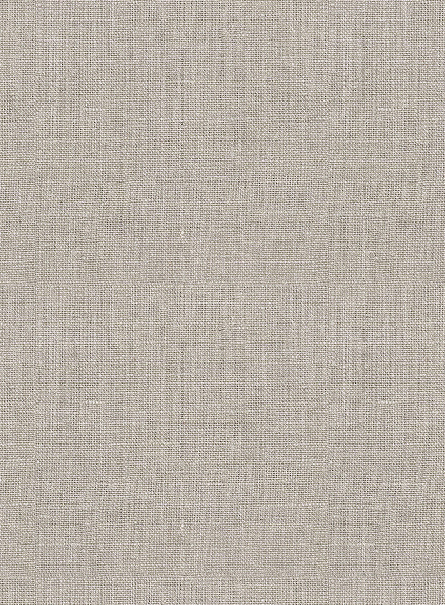 Ivy Beige Linen Cargo Pants - Image 7