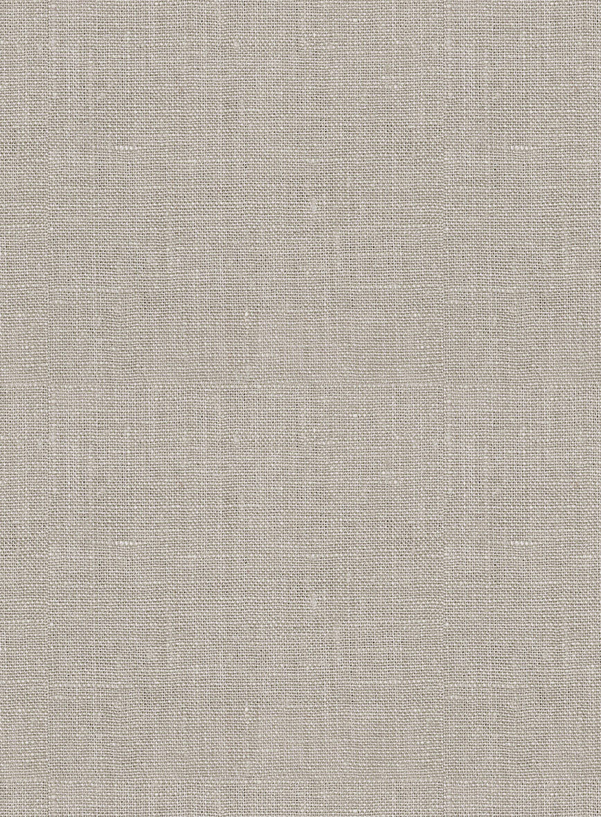 Ivy Beige Linen Shorts - Image 6
