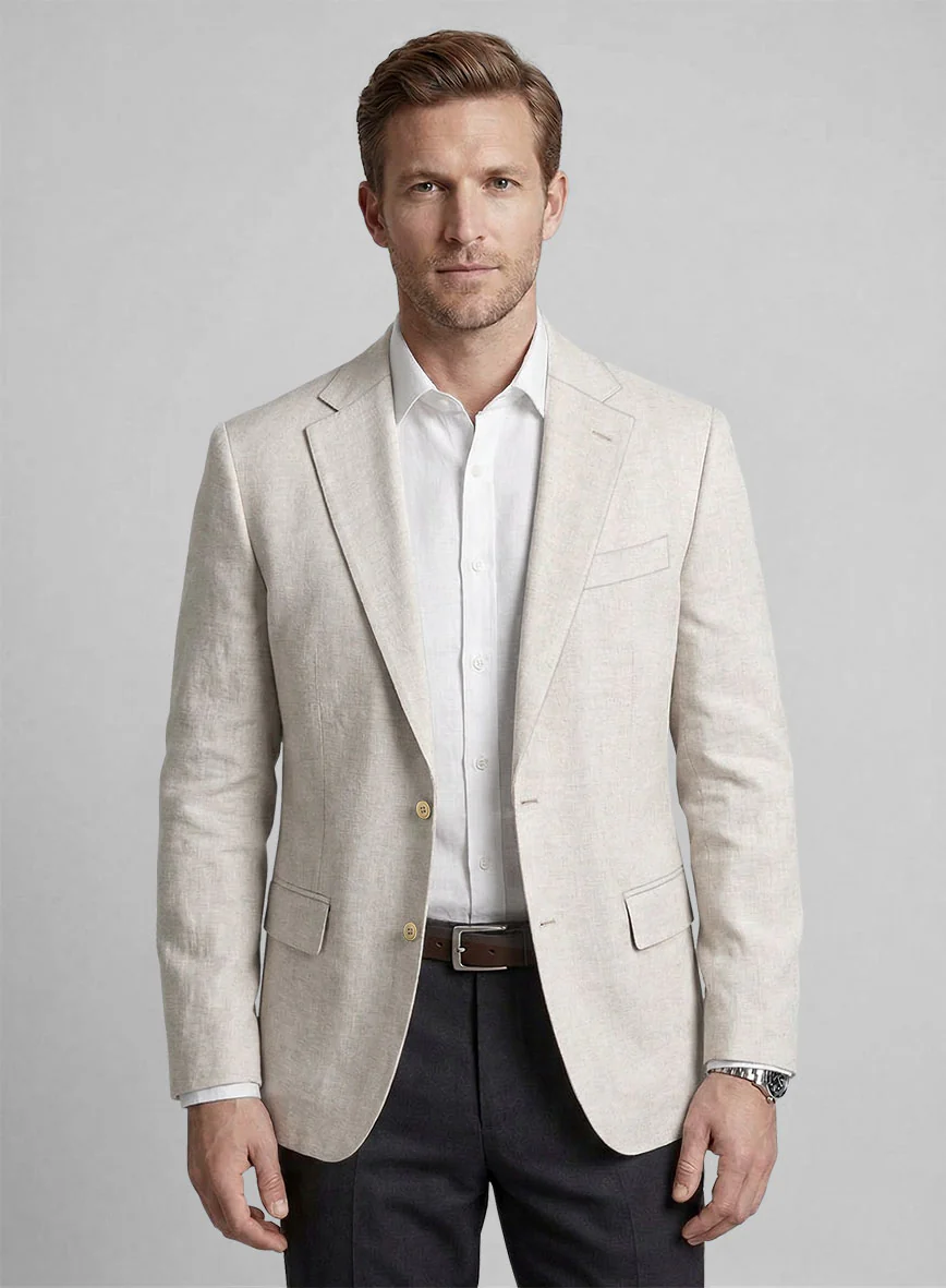 Linen Jacket - Un Lined - Image 2