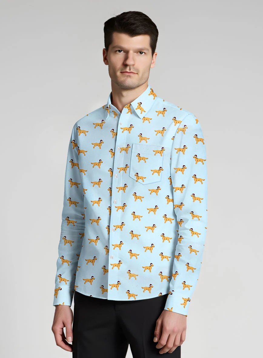 Jolly Retriever Cotton Shirt - Image 3
