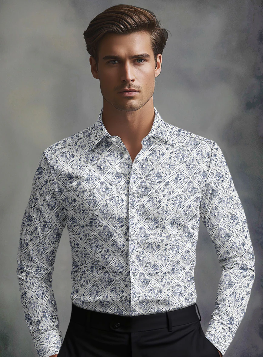 Jorvik Silk Cotton Shirt - Image 3