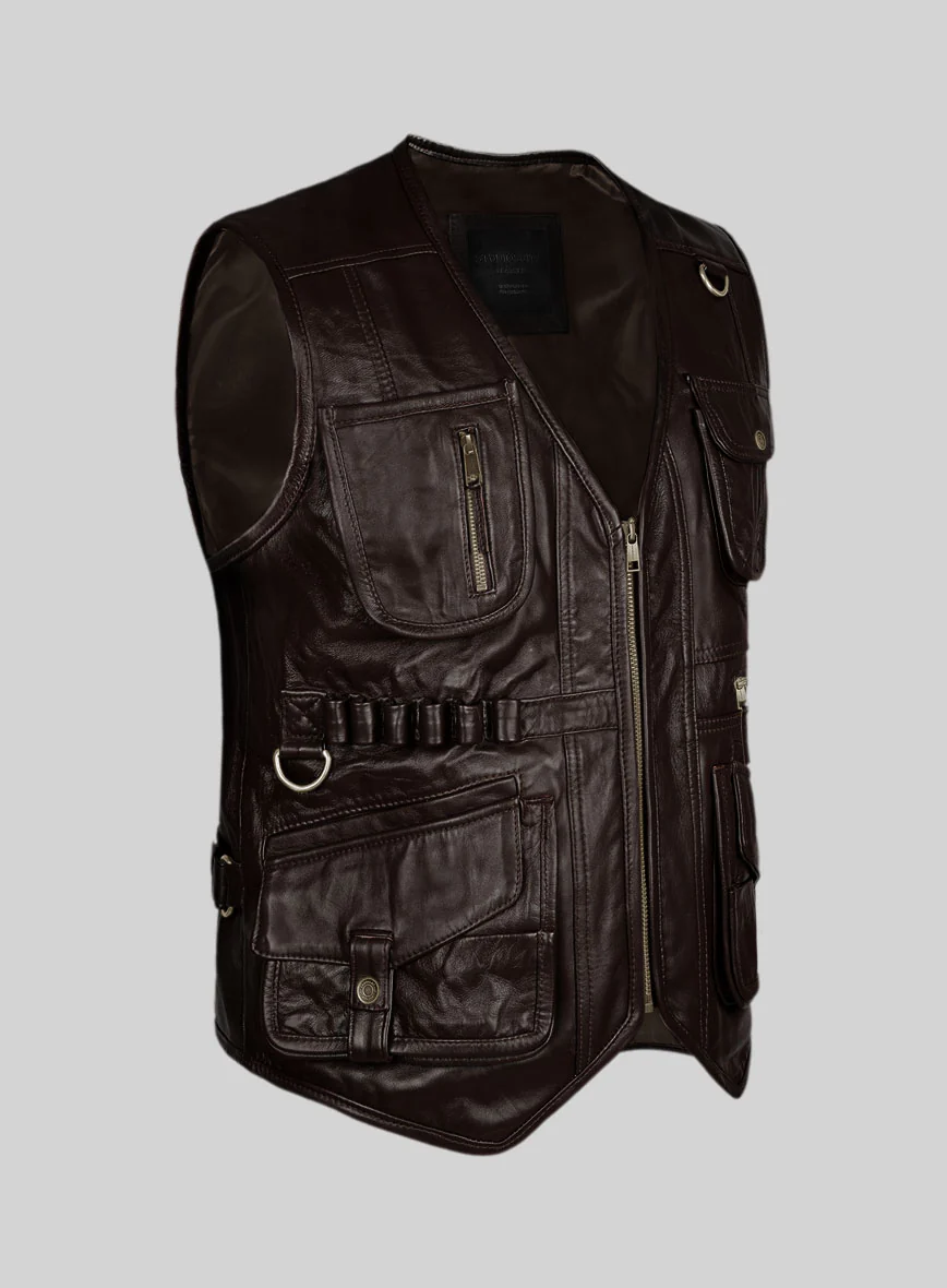 Jurassic World Leather Vest - Image 2
