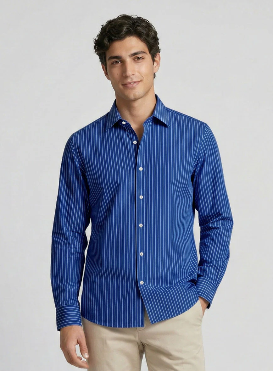 Kensington Line Cotton Shirt