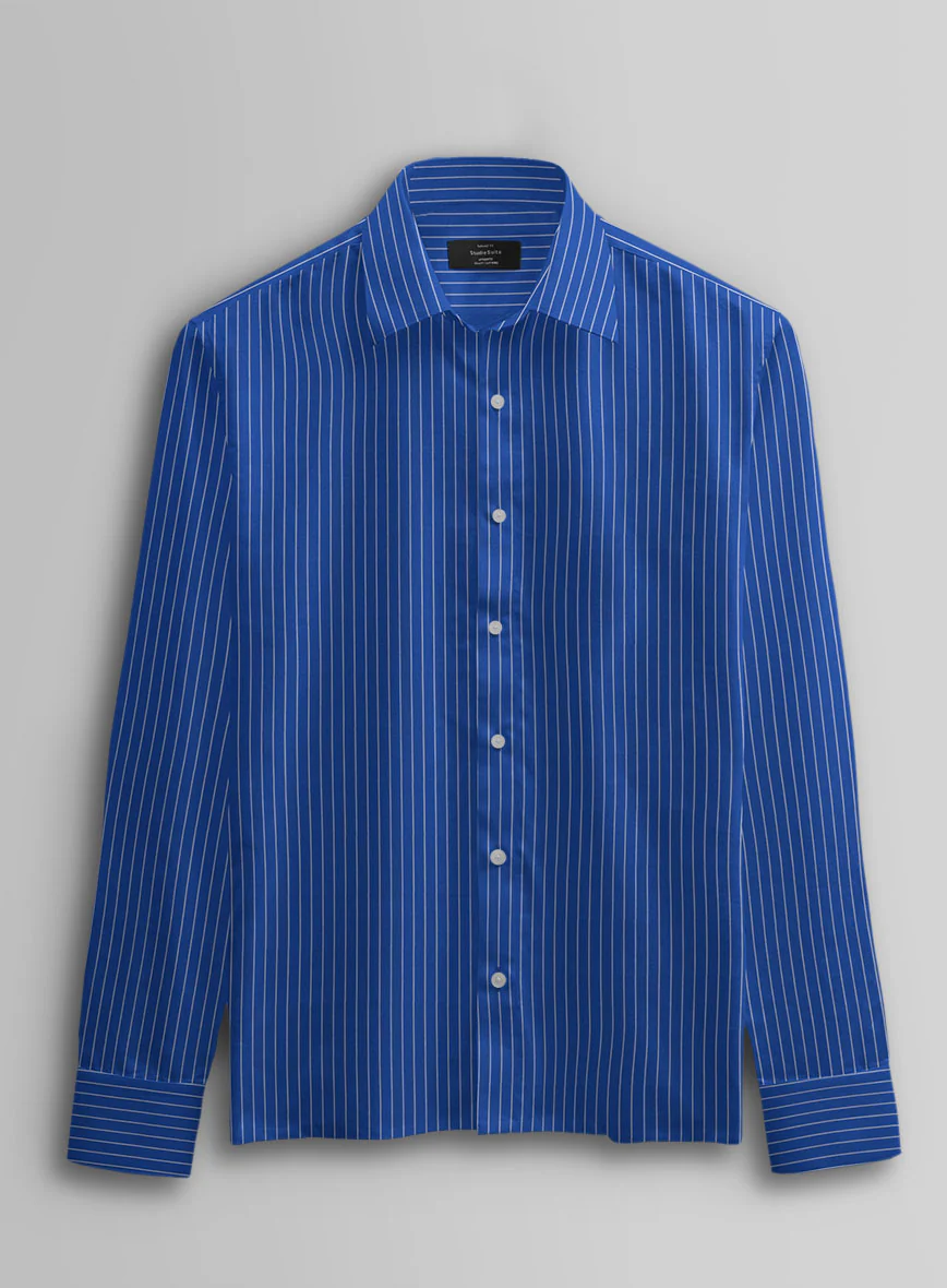 Kensington Line Cotton Shirt - Image 3