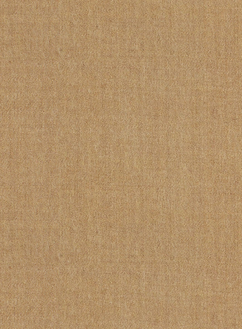 Khaki Highland Flannel Wool Trousers - Image 6