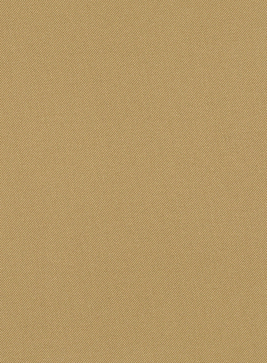 Khaki Stretch Chino Shorts - Image 4