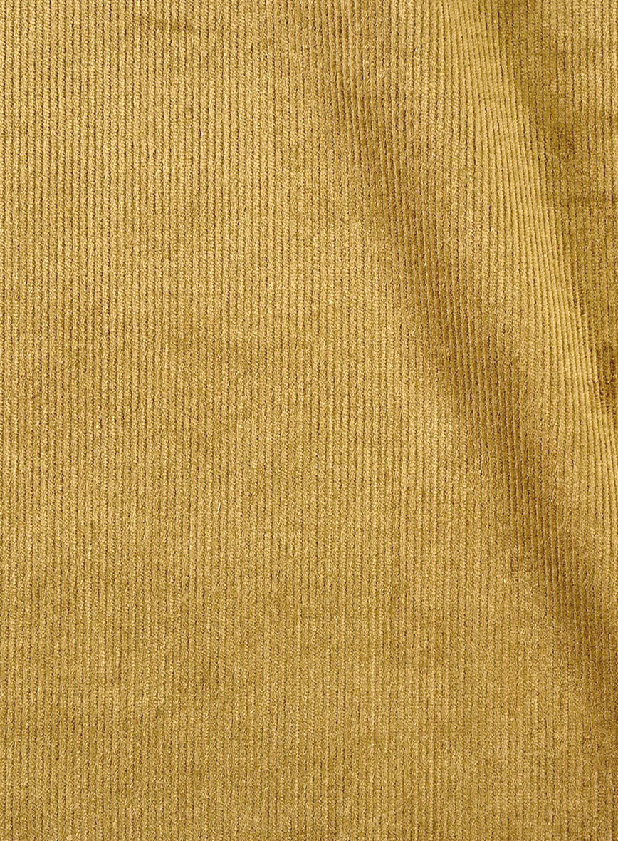 Khaki Stretch Pin Corduroy Easy Pants - Image 4