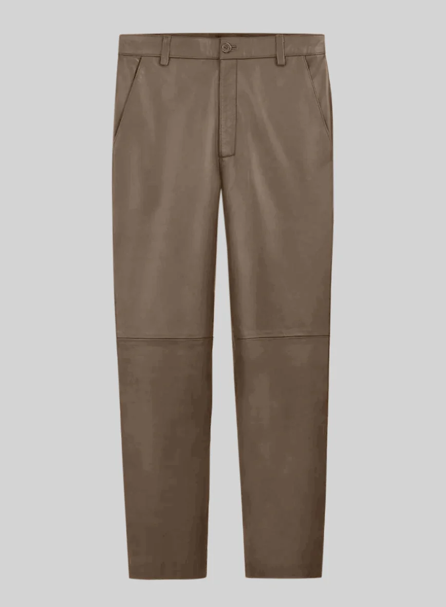 King Brown Leather Suit - Image 2