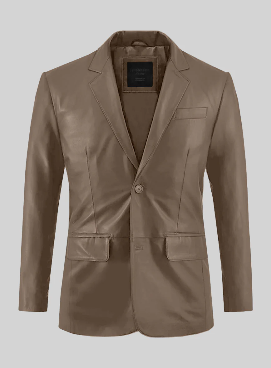 King Brown Leather Suit - Image 3