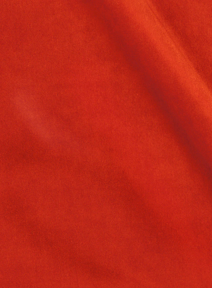 Kingsman Orange Velvet Jacket - Image 3