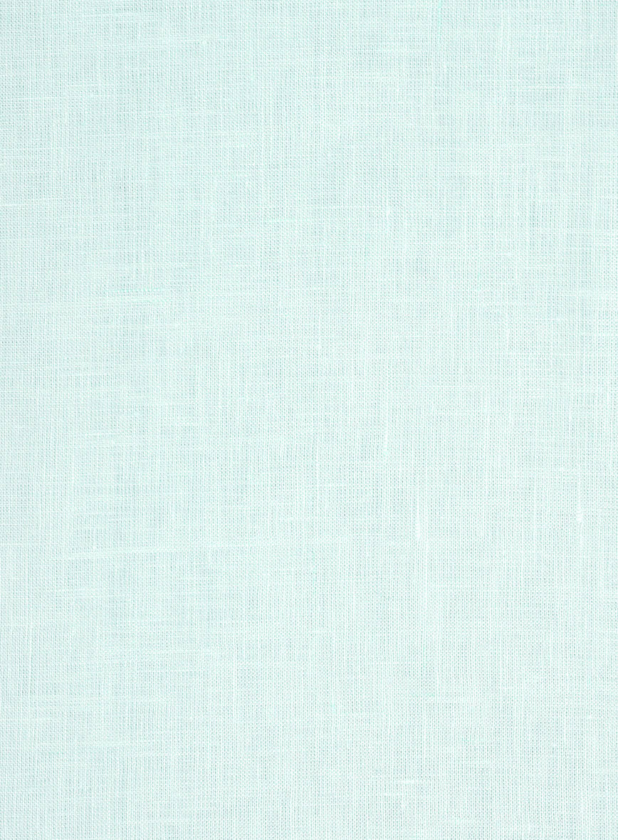 Lagoon Mist Pure Linen Shirt - Image 5