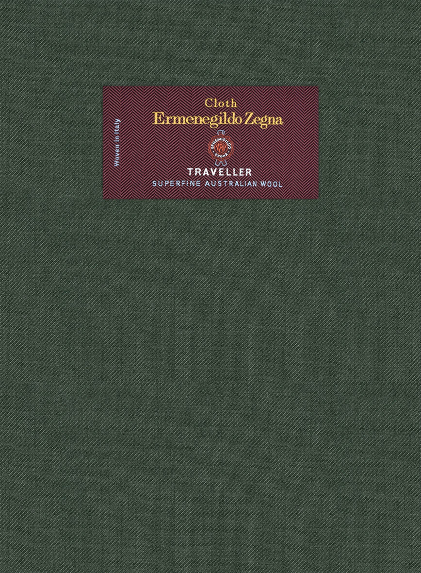 Lanificio Zegna Traveller Green Wool Suit - Image 5
