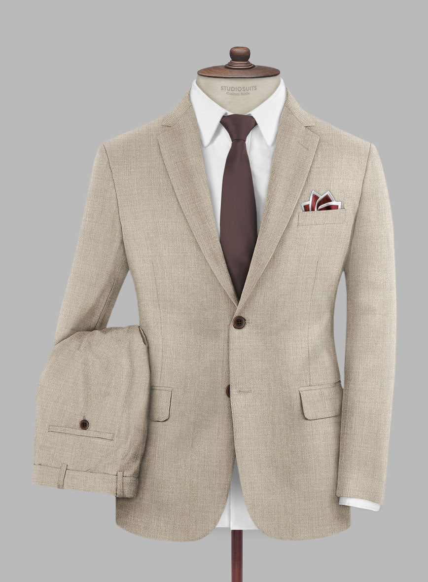 Lanificio Zegna Traveller Tobacco Brown Wool Suit - Image 15