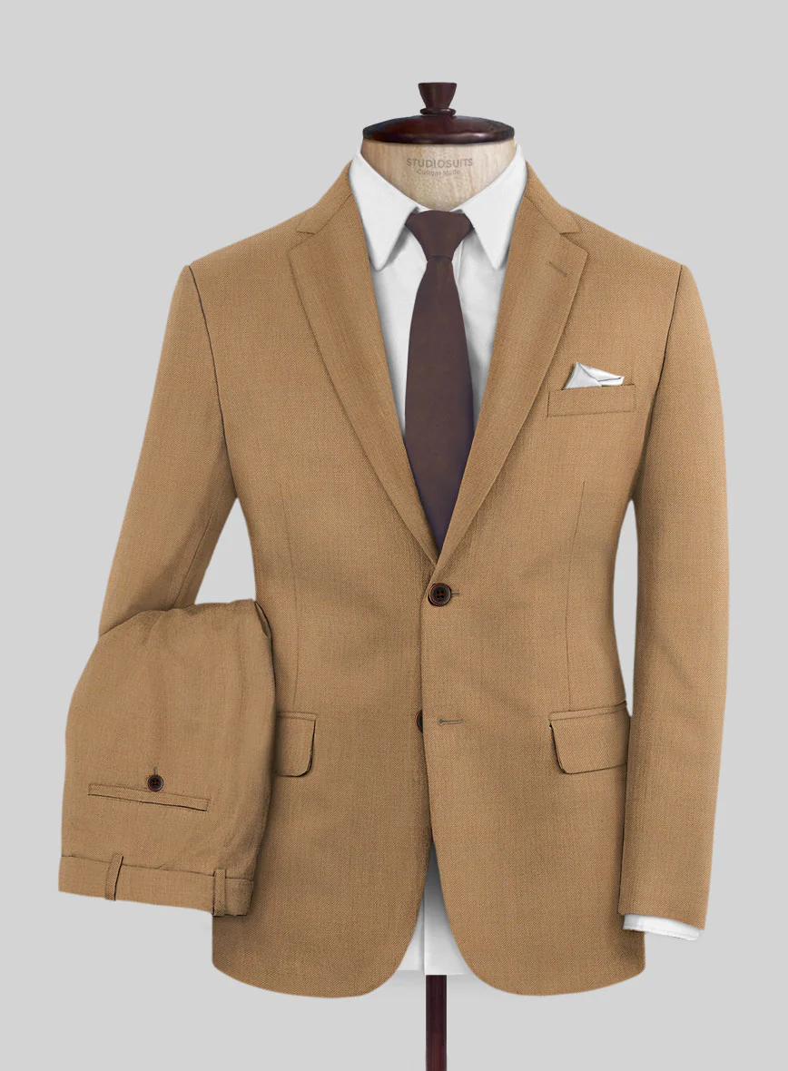 Lanificio Zegna Trofeo Copper Wool Suit - Image 2