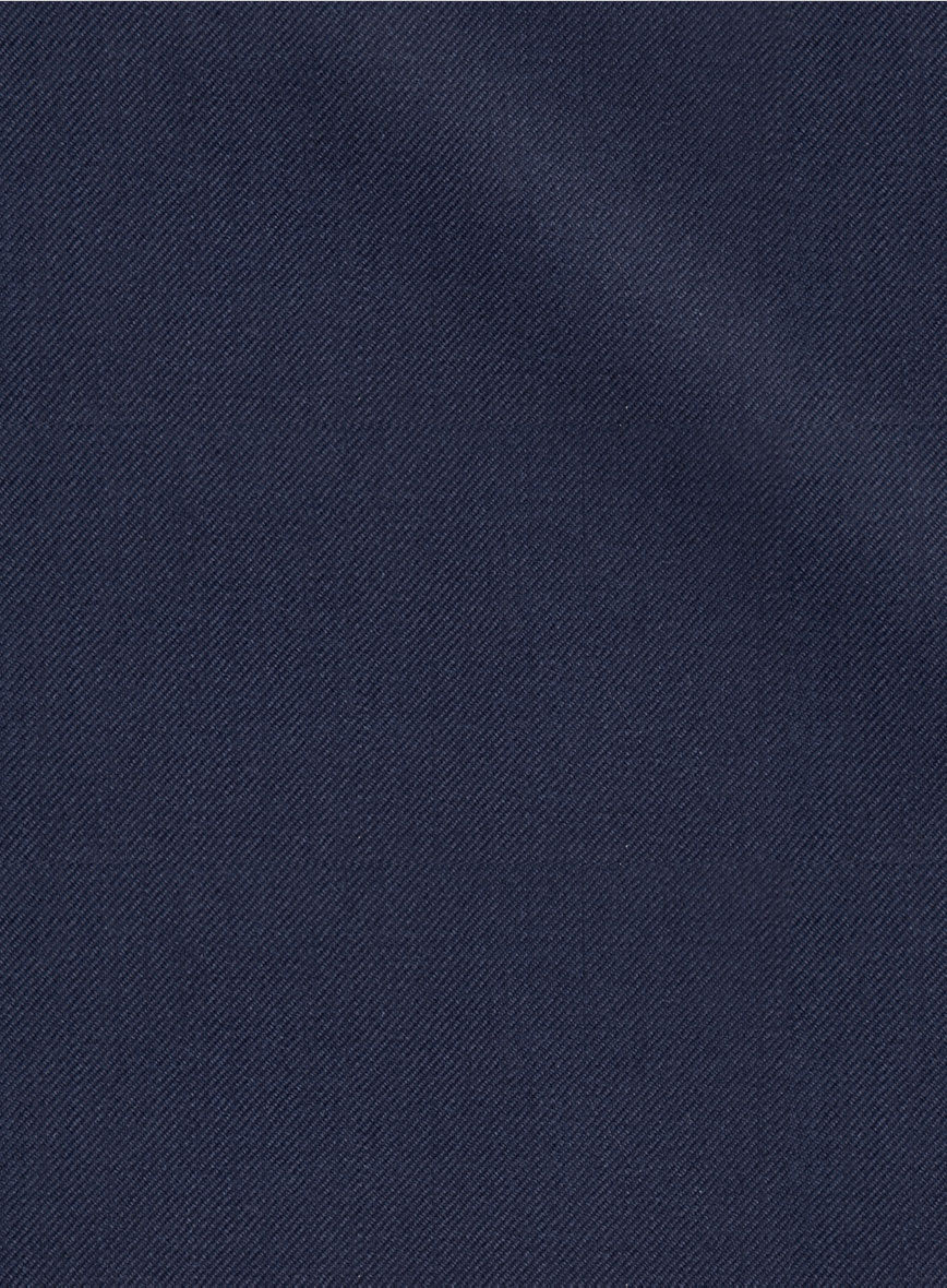 Lanificio Zegna Trofeo Ink Blue Wool Jacket - Image 3