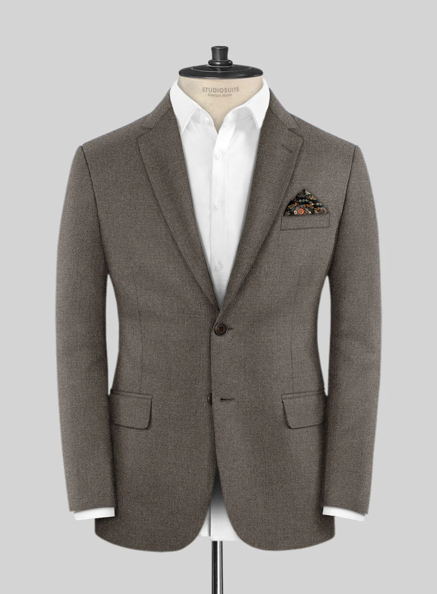 Lanificio Zegna Trofeo Intense Brown Wool Suit - Image 3