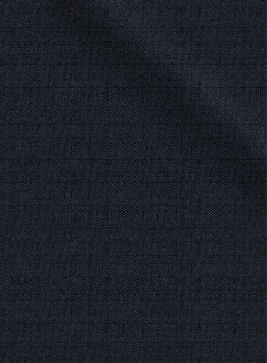 Lanificio Zegna Trofeo Jolge Blue Checks Wool Pants - Image 3