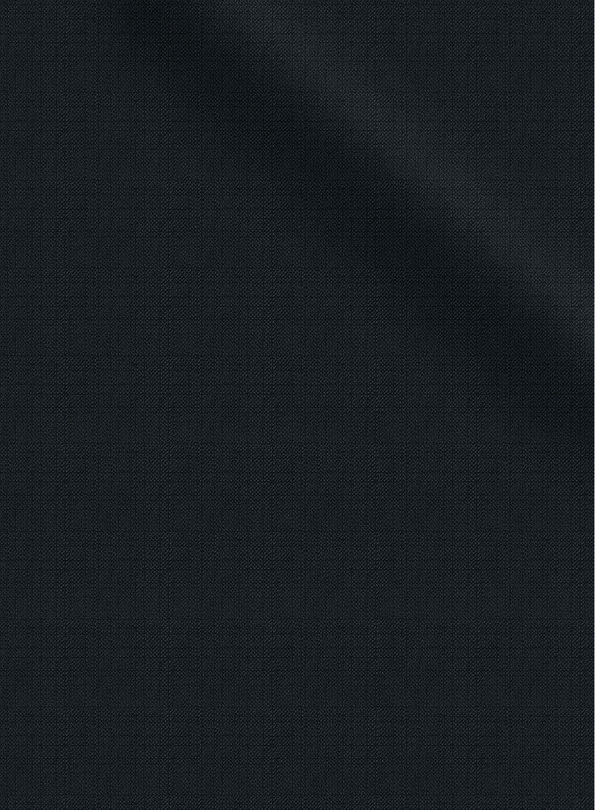 Lanificio Zegna Trofeo Jolge Dark Blue Checks Wool Suit - Image 6