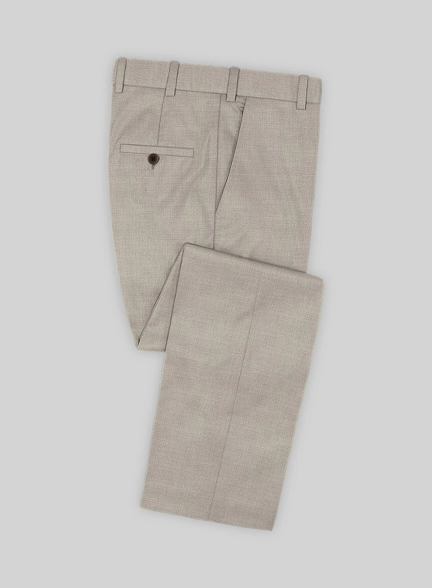 Lanificio Zegna Trofeo Light Brown Wool Suit - Image 4