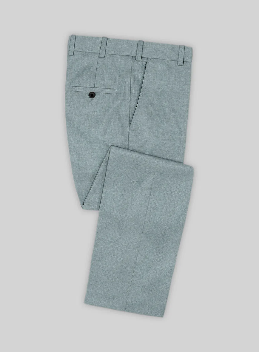 Lanificio Zegna Trofeo Moonstone Blue Wool Suit - Image 5