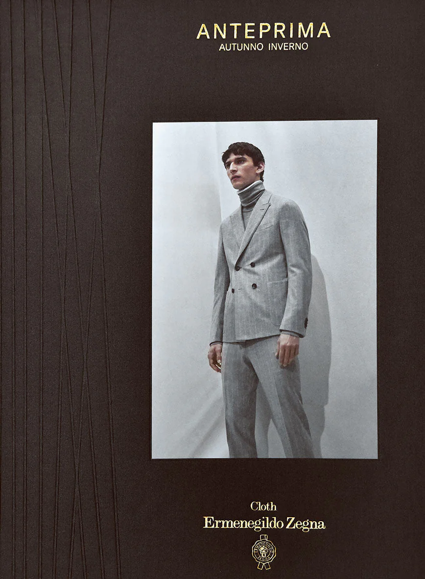 Lanificio Zegna Wine Plaid Alpaca Wool Jacket - Image 5