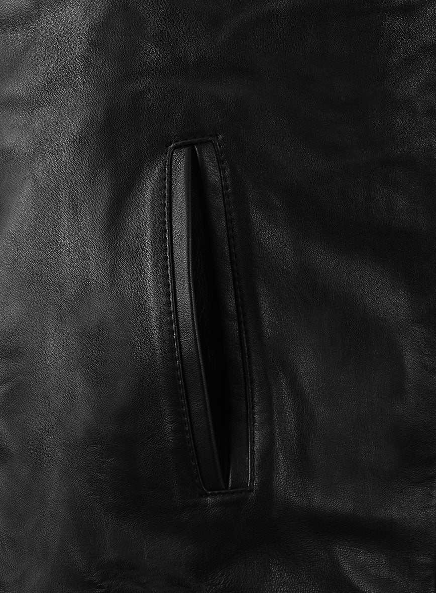 Layer Cake Leather Jacket - Image 3
