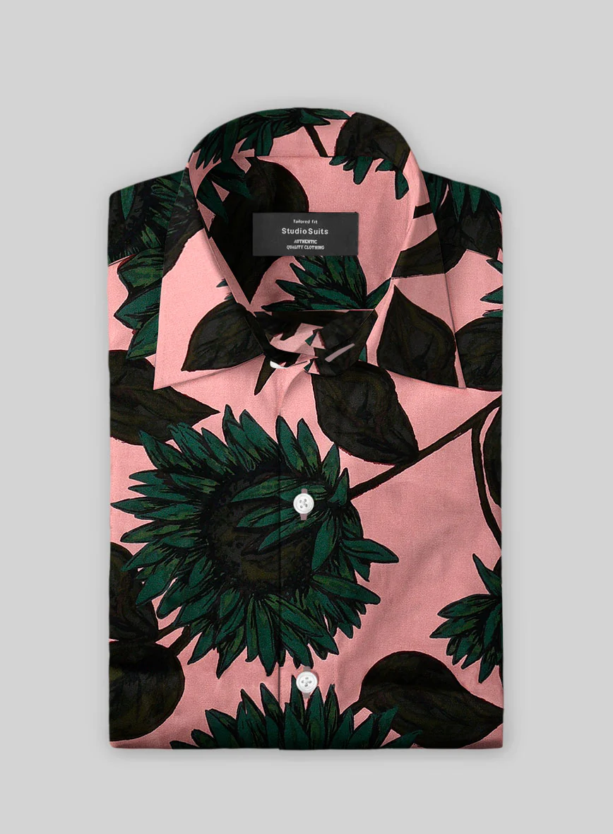 Leafscape Cotton Lycra Shirt - Image 2