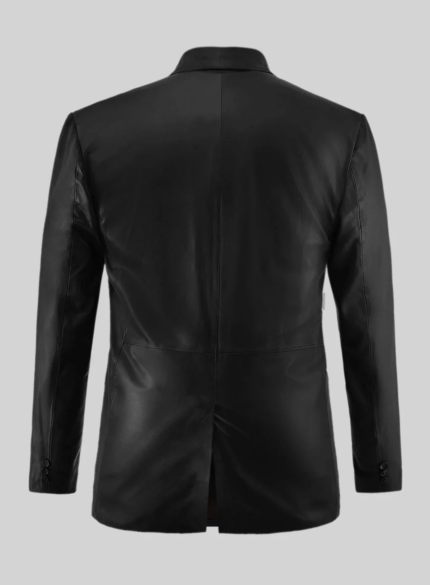 Leather Blazer - Image 3