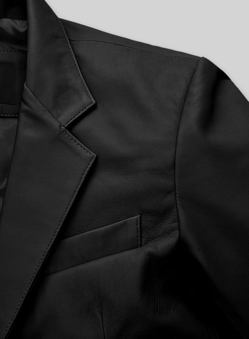 Leather Blazer - Image 5