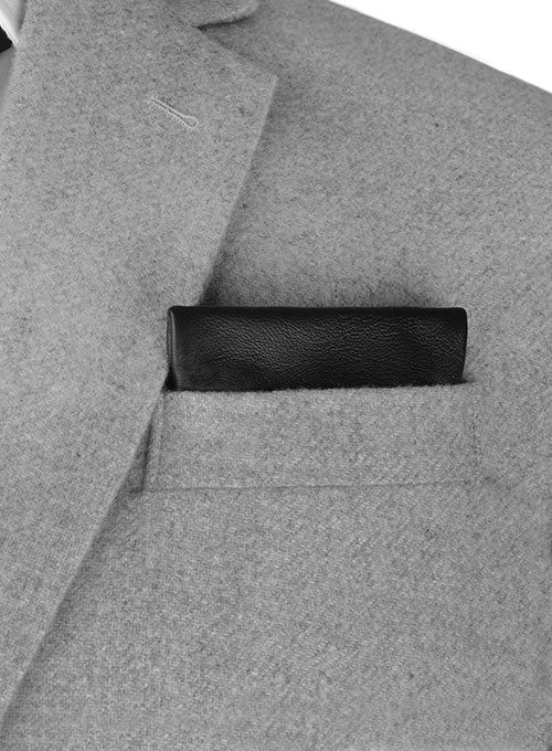 Leather Mini Pocket Square - Image 5