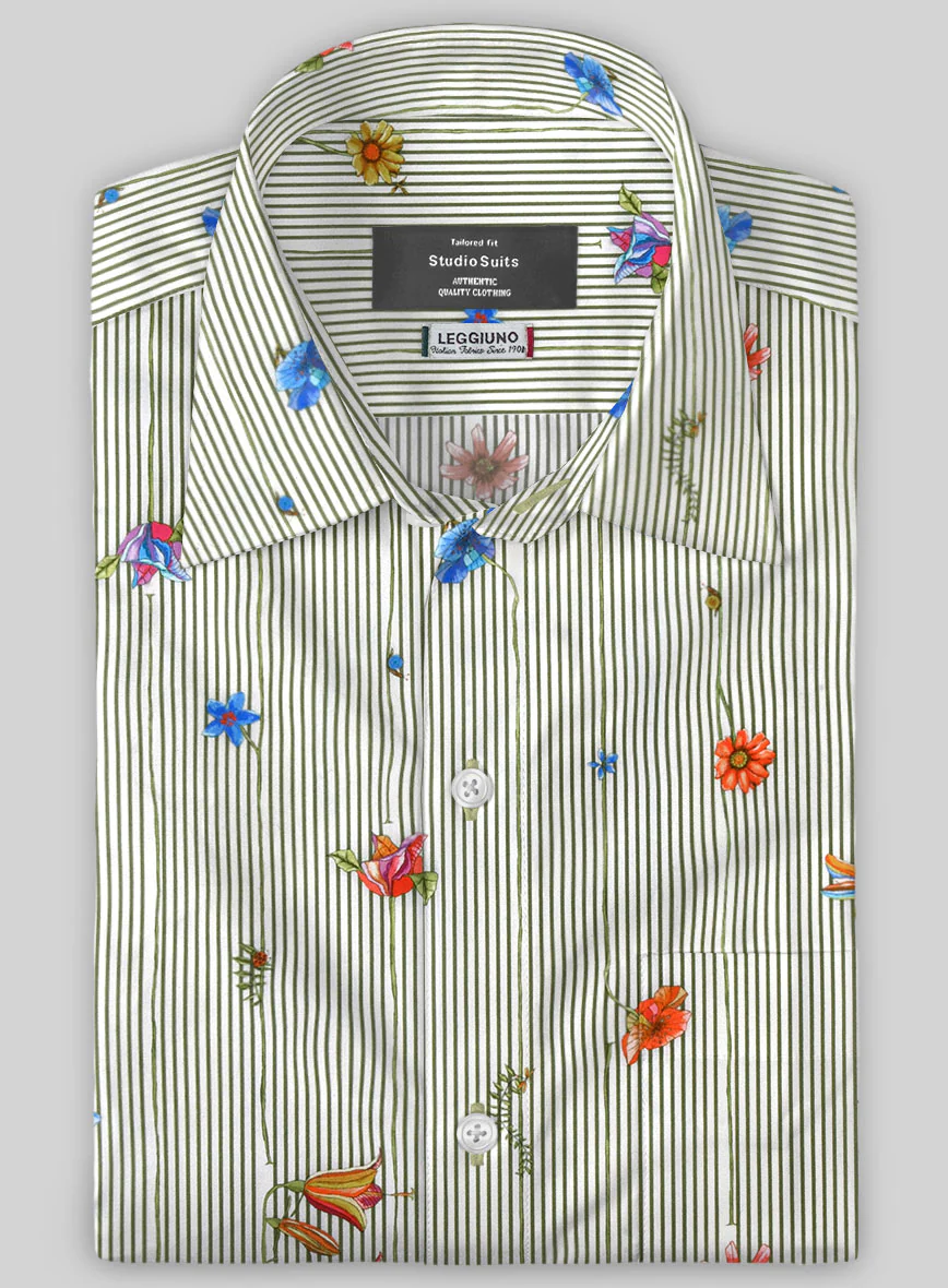 Leggiuno Cotton Slao Shirt - Image 2
