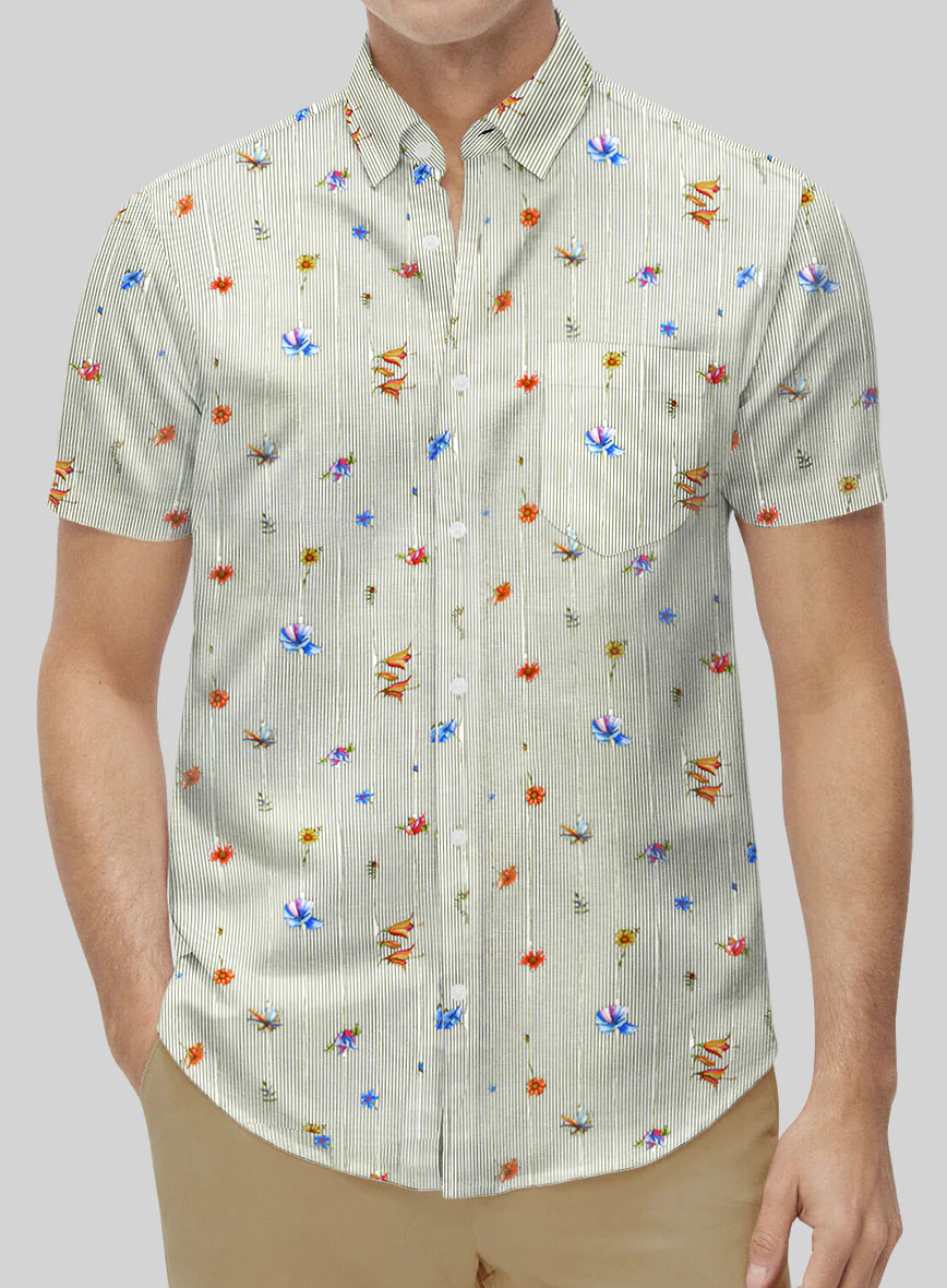 Leggiuno Cotton Slao Shirt - Image 3