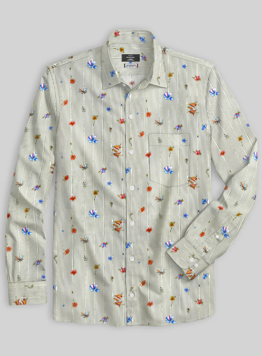Leggiuno Cotton Slao Shirt - Image 2