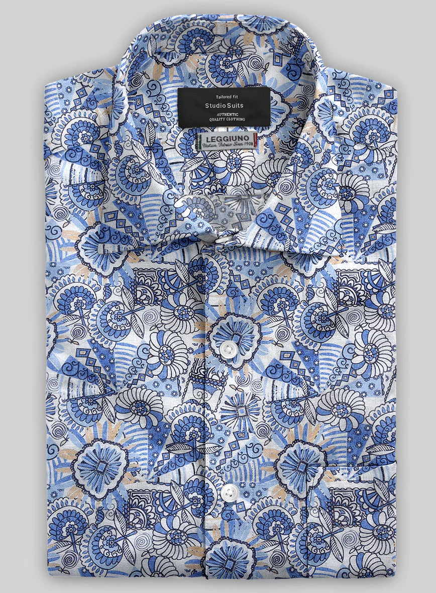 Leggiuno Linen Libo Shirt - Image 2