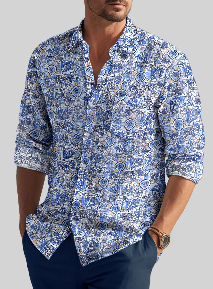 Leggiuno Linen Libo Shirt - Image 3