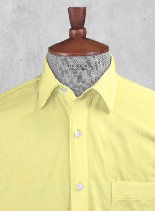 Lemon Poplene Shirt - Image 2