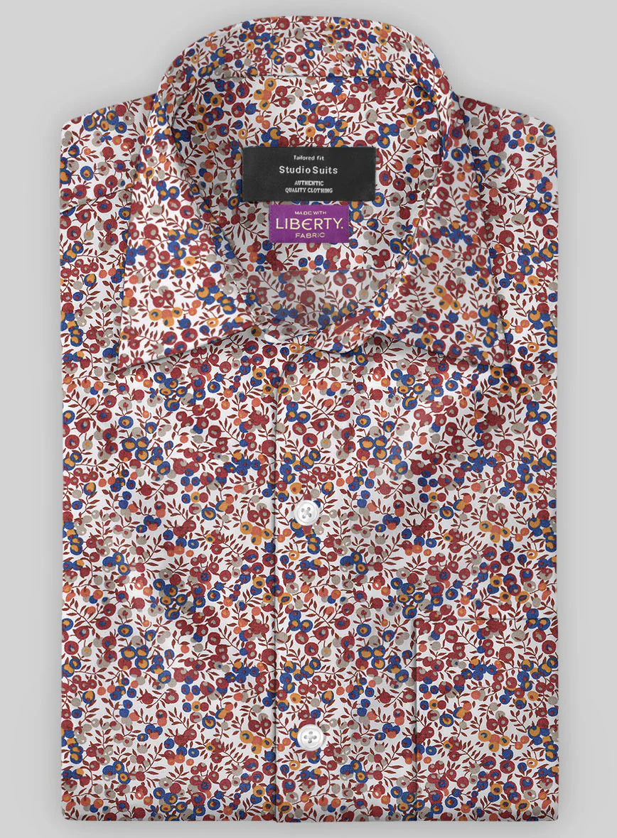 Liberty Ixiar Cotton Shirt - Image 2