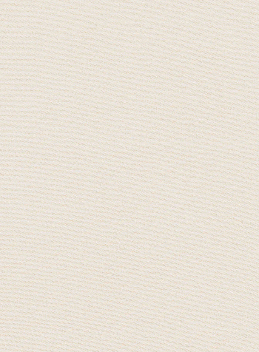 Washed Light Beige Feather Cotton Canvas Stretch Chino Pants - Image 4