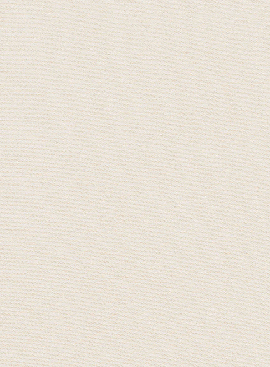 Light Beige Feather Cotton Canvas Stretch Jacket - Image 3