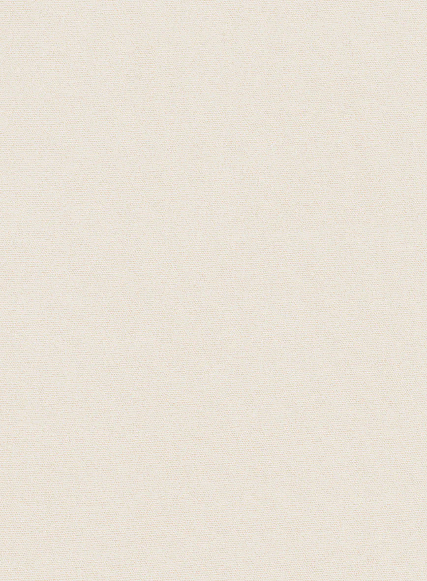 Light Beige Feather Cotton Canvas Stretch Suit II - Image 7