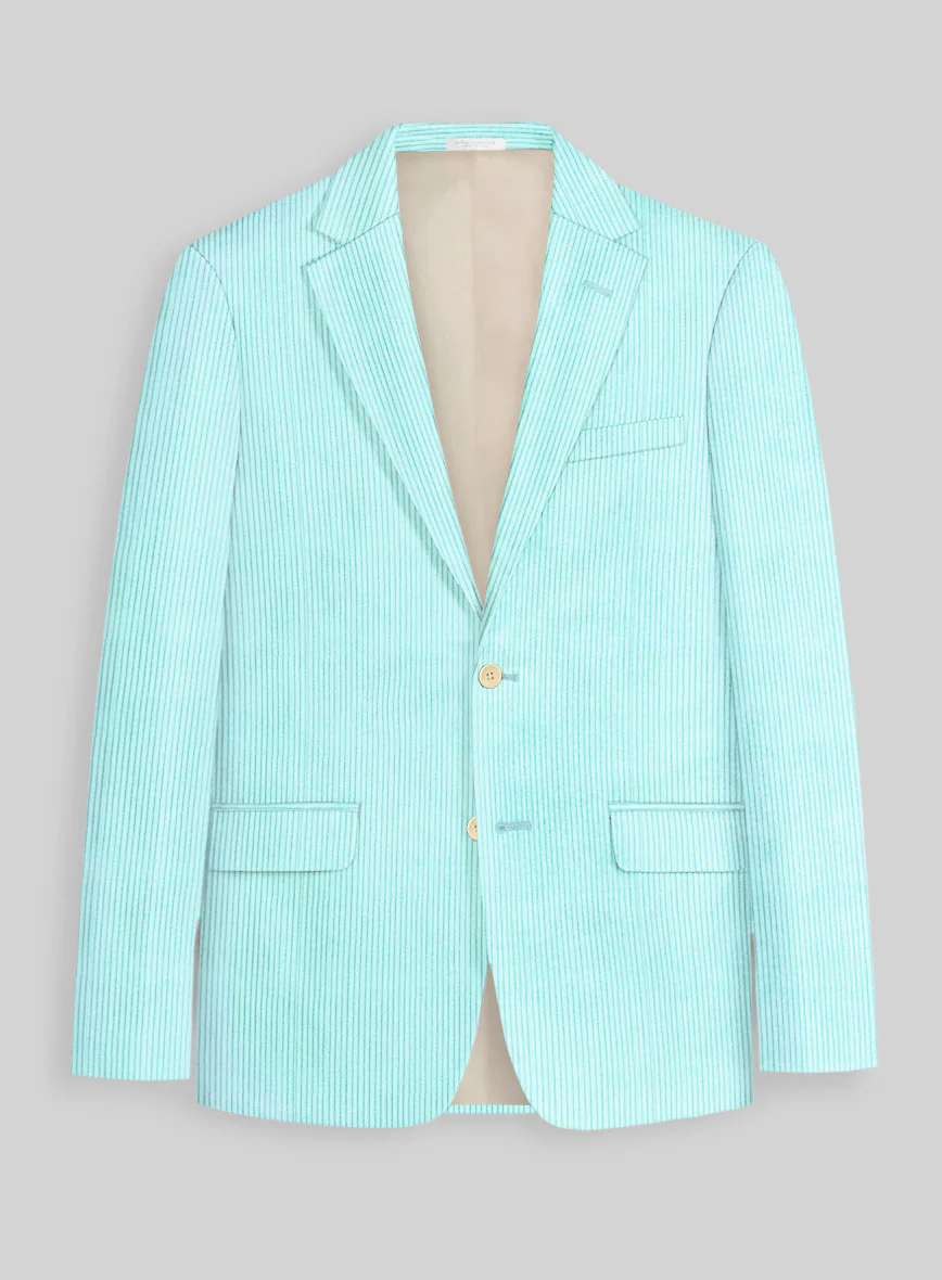 Light Blue Corduroy Suit - Image 4