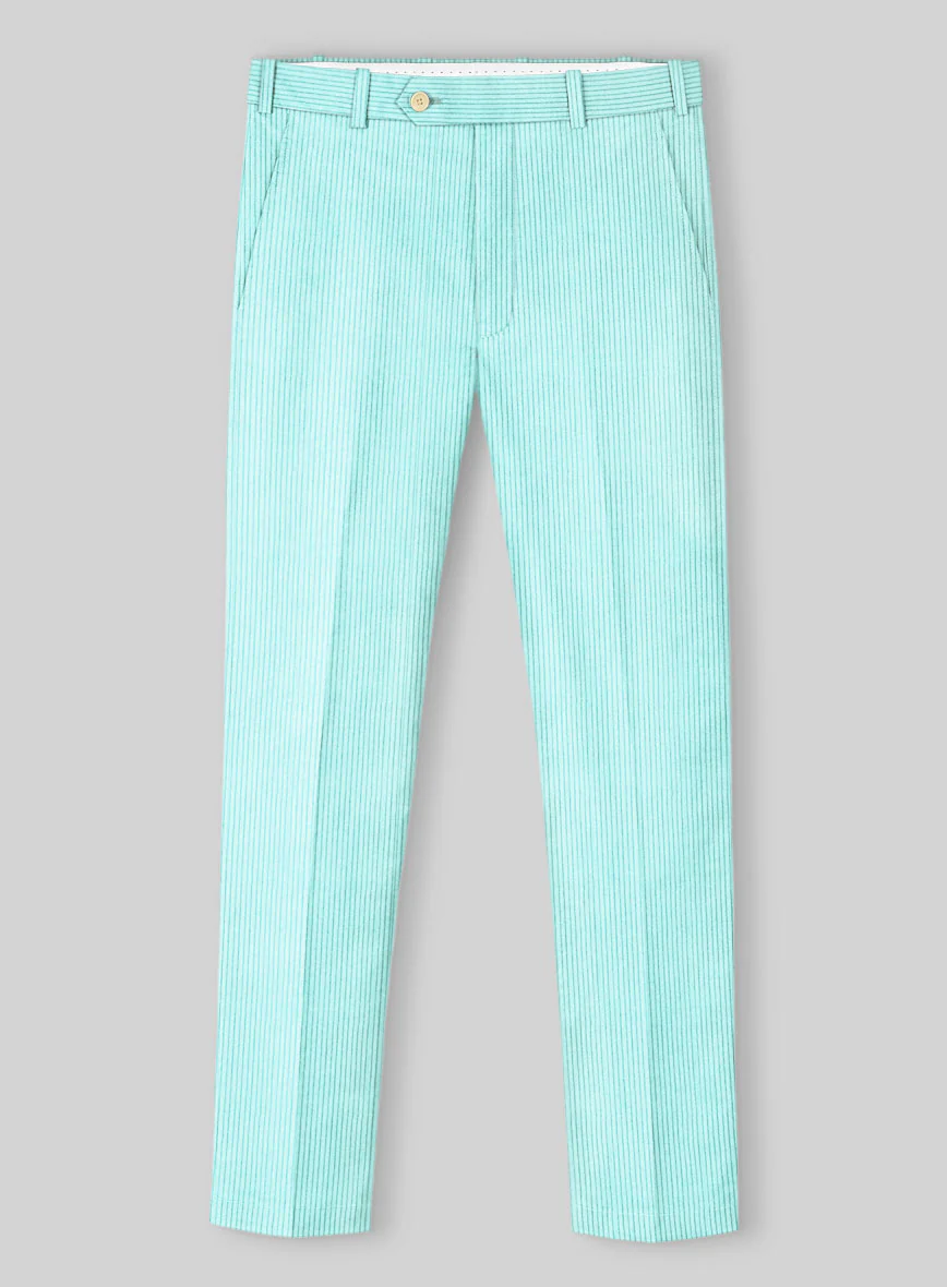Light Blue Corduroy Suit - Image 5